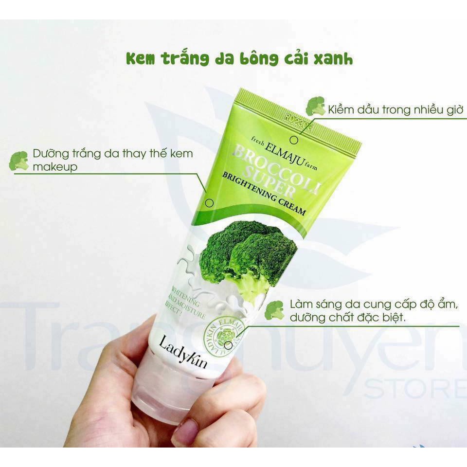 [REVIEW] Kem dưỡng Bông Cải Xanh Ladykin Broccoli Super Brightening 60ml - viwin.pw - VIWIN.PW