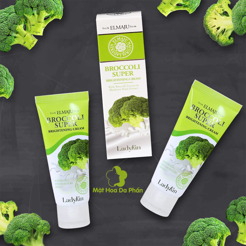 [REVIEW] Kem dưỡng Bông Cải Xanh Ladykin Broccoli Super Brightening 60ml - viwin.pw - VIWIN.PW
