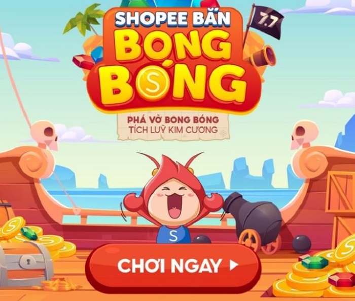 [Hướng dẫn] Cách chơi Shopee Bắn Bong Bóng tích lũy kim cương - viwin.pw - VIWIN.PW