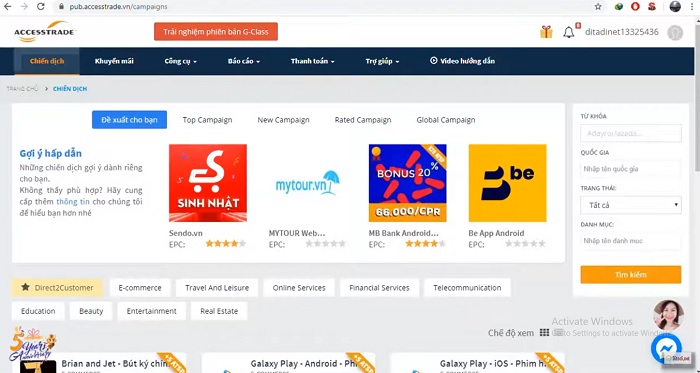 [AT] Cách đăng ký chiến dịch Accesstrade duyệt 100% - VIWIN.PW