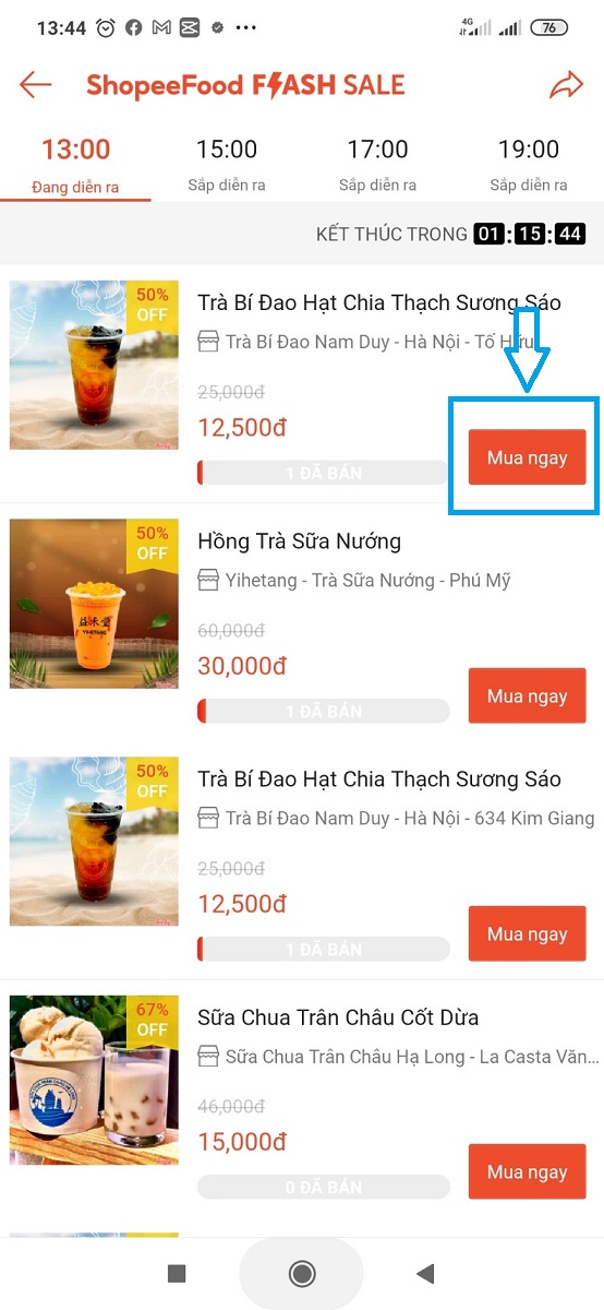 [Hướng dẫn] Cách đặt đồ ăn trên Shopee Now Food - viwin.pw - VIWIN.PW