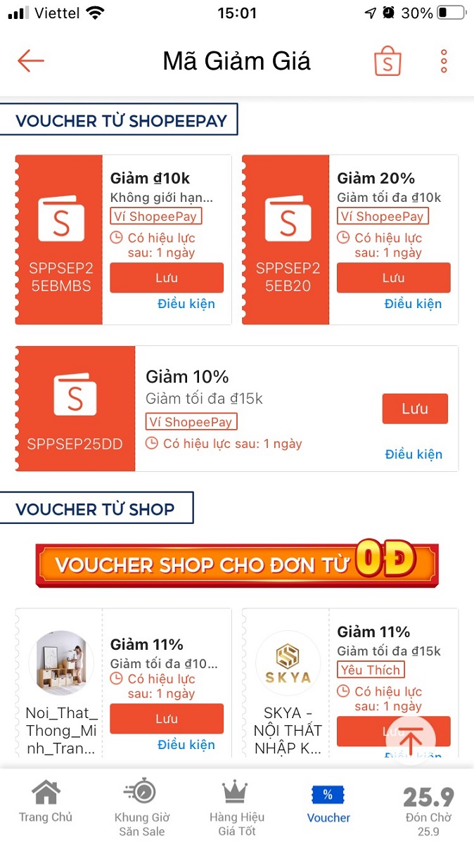[Hướng dẫn] Cách lấy mã giảm giá Shopee hôm nay SIÊU DỄ - viwin.pw - VIWIN.PW
