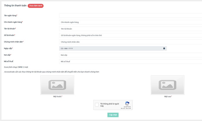 [AT] Cách rút tiền hoa hồng từ Accesstrade - VIWIN.PW
