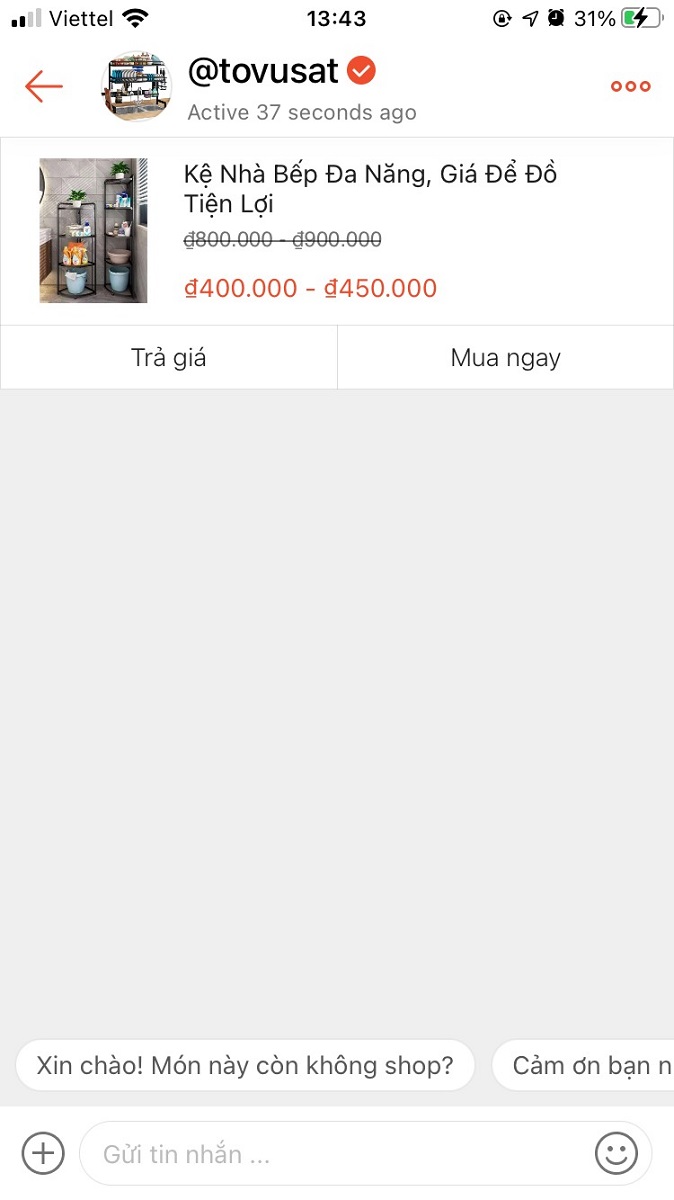 [Hướng dẫn] Cách trả giá trên Shopee mặc cả giá rẻ - viwin.pw - VIWIN.PW