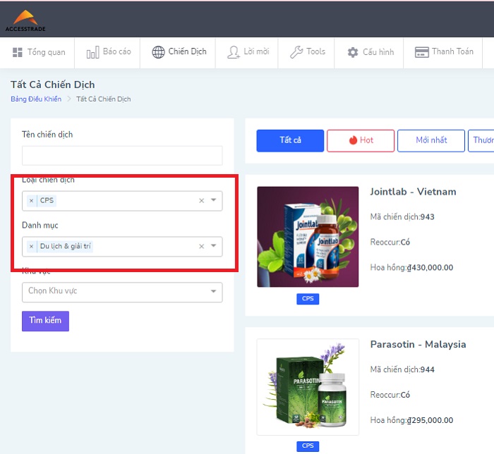 [AT] Cách đăng ký chiến dịch Accesstrade duyệt 100% - VIWIN.PW