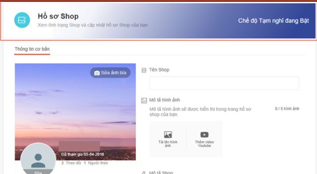 [Hướng dẫn] Cách bật/tắt chế độ tạm nghỉ trên Shopee - viwin.pw - VIWIN.PW