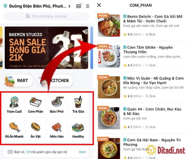 [Hướng dẫn] Cách đặt món ăn trên Baemin từ A -> Z mới nhất 2026 - viwin.pw - VIWIN.PW