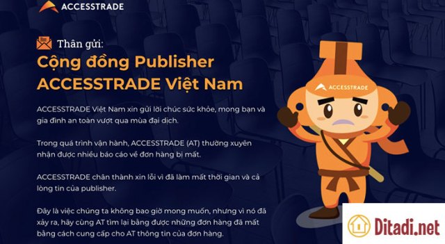 [Hướng dẫn] Cách báo đơn mất Accesstrade - viwin.pw - VIWIN.PW