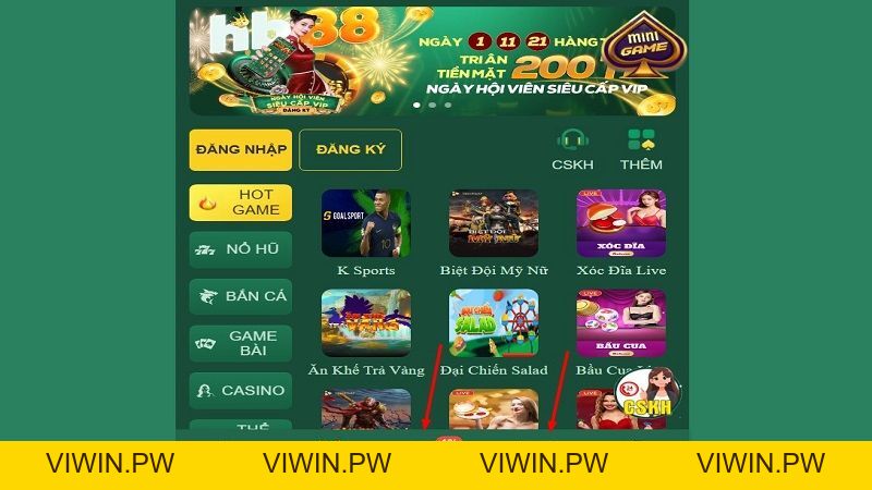 Hướng Dẫn Nạp tiền - Rút Tiền HB88 An Toàn, Nhanh Chóng - VIWIN.PW