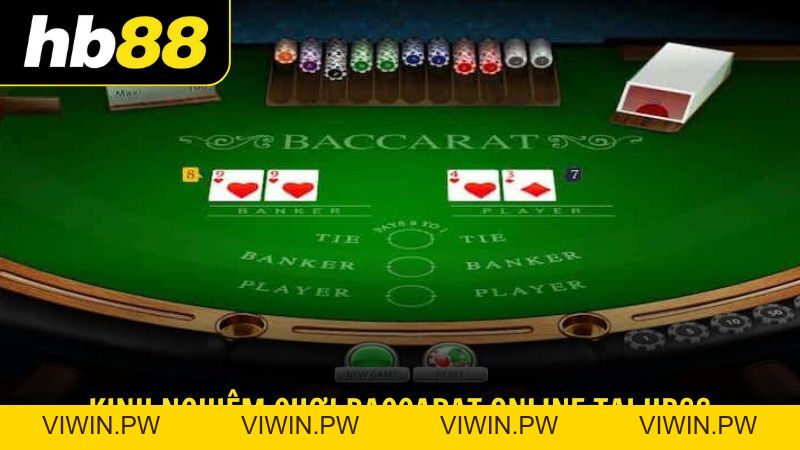 Chơi Baccarat Online cực dễ với luật đơn giản tại HB88 - VIWIN.PW