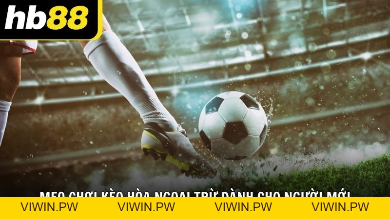 Bí quyết soi kèo hòa ngoại trừ hiệu quả từ cao thủ HB88 - VIWIN.PW