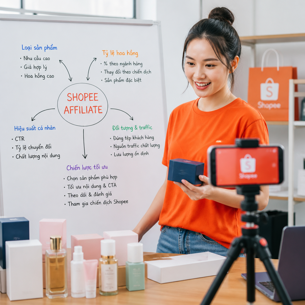 Kinh nghiệm thực chiến Shopee Affiliate 2026: Tối ưu hoa hồng mùa sale và chiến lược đa kênh - VIWIN.PW Kinh nghiệm thực chiến Shopee Affiliate 2026: Tối ưu hoa hồng mùa sale và chiến lược đa kênh - VIWIN.PW